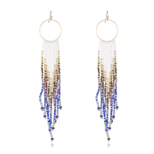 Beaded Dangle Earrings