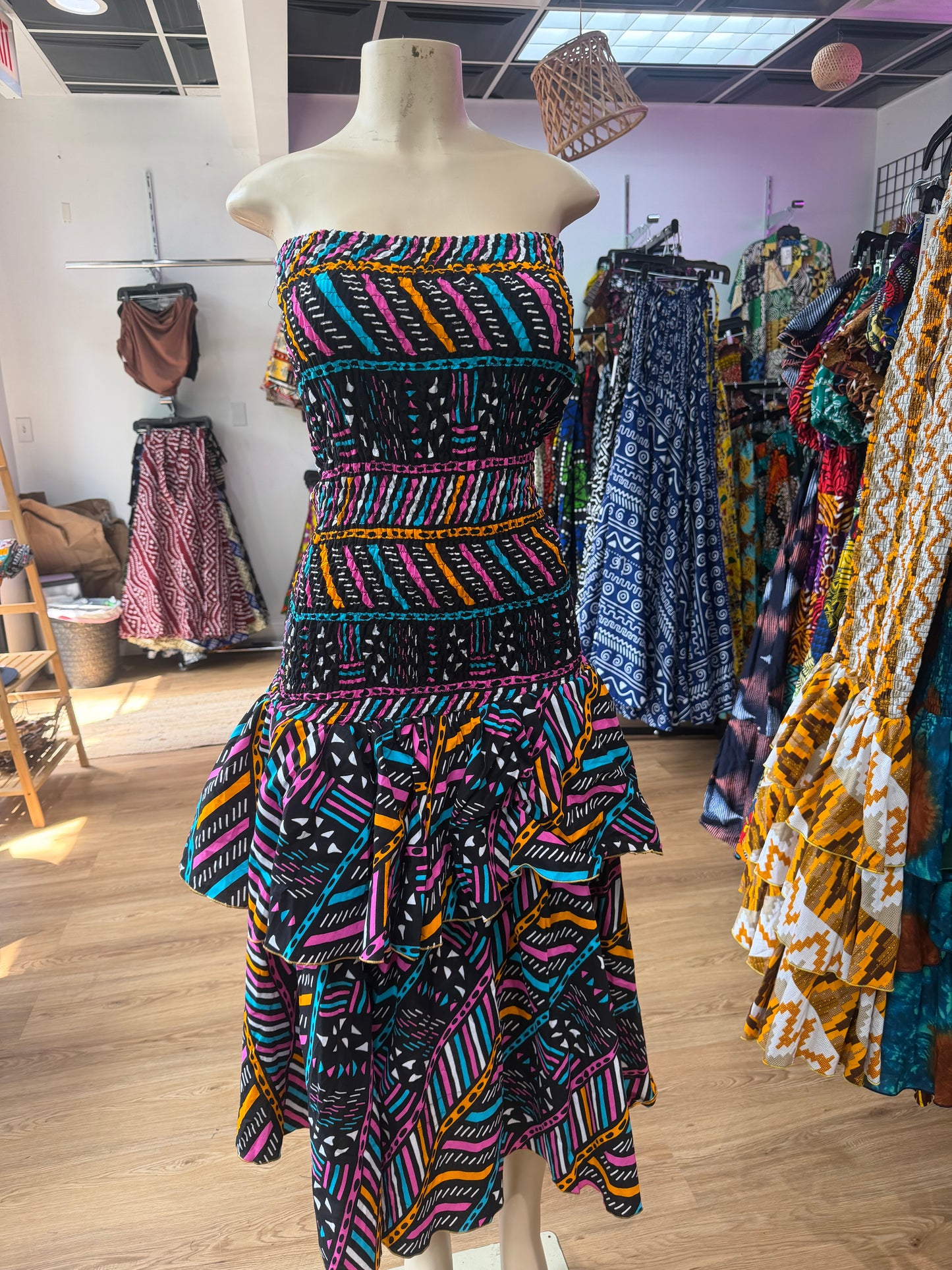 Mermaid skirt / Dress ONLY purple black