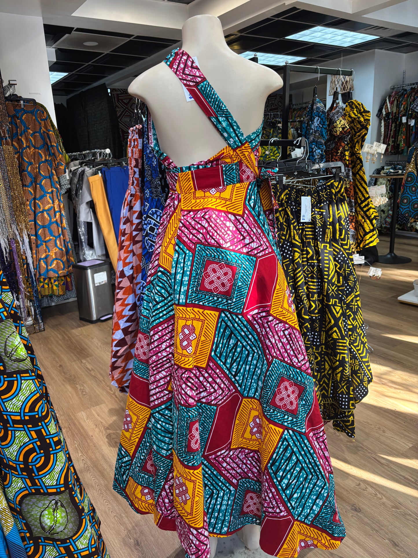 3 Way Wrap Dress / Skirt Long