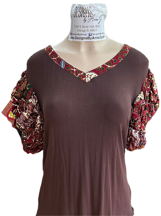 Women’s African Print T-Shirt
