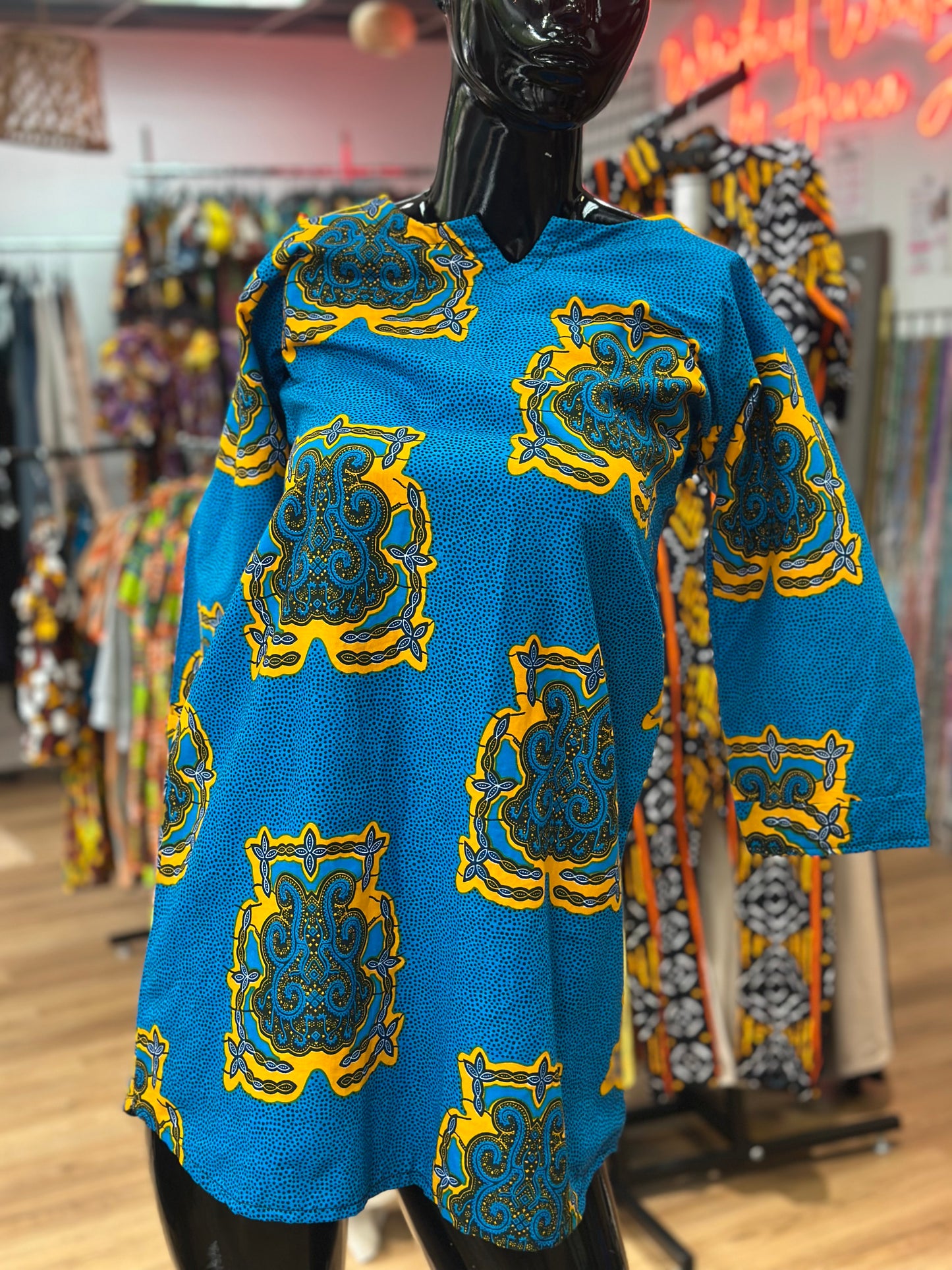 Africa tunic dress