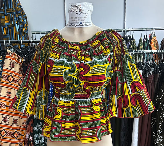 Off Shoulder Elastic Top