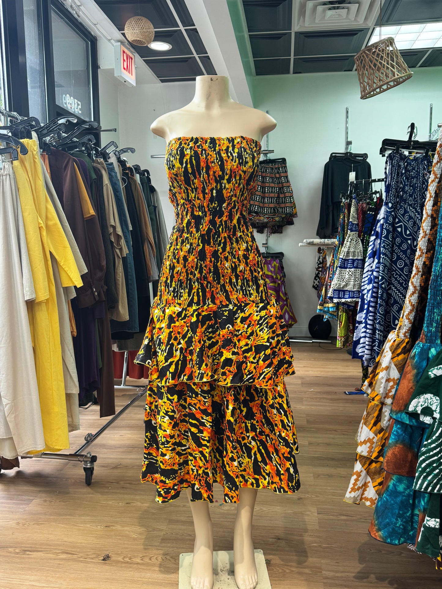 Mermaid skirt / Dress ONLY orange