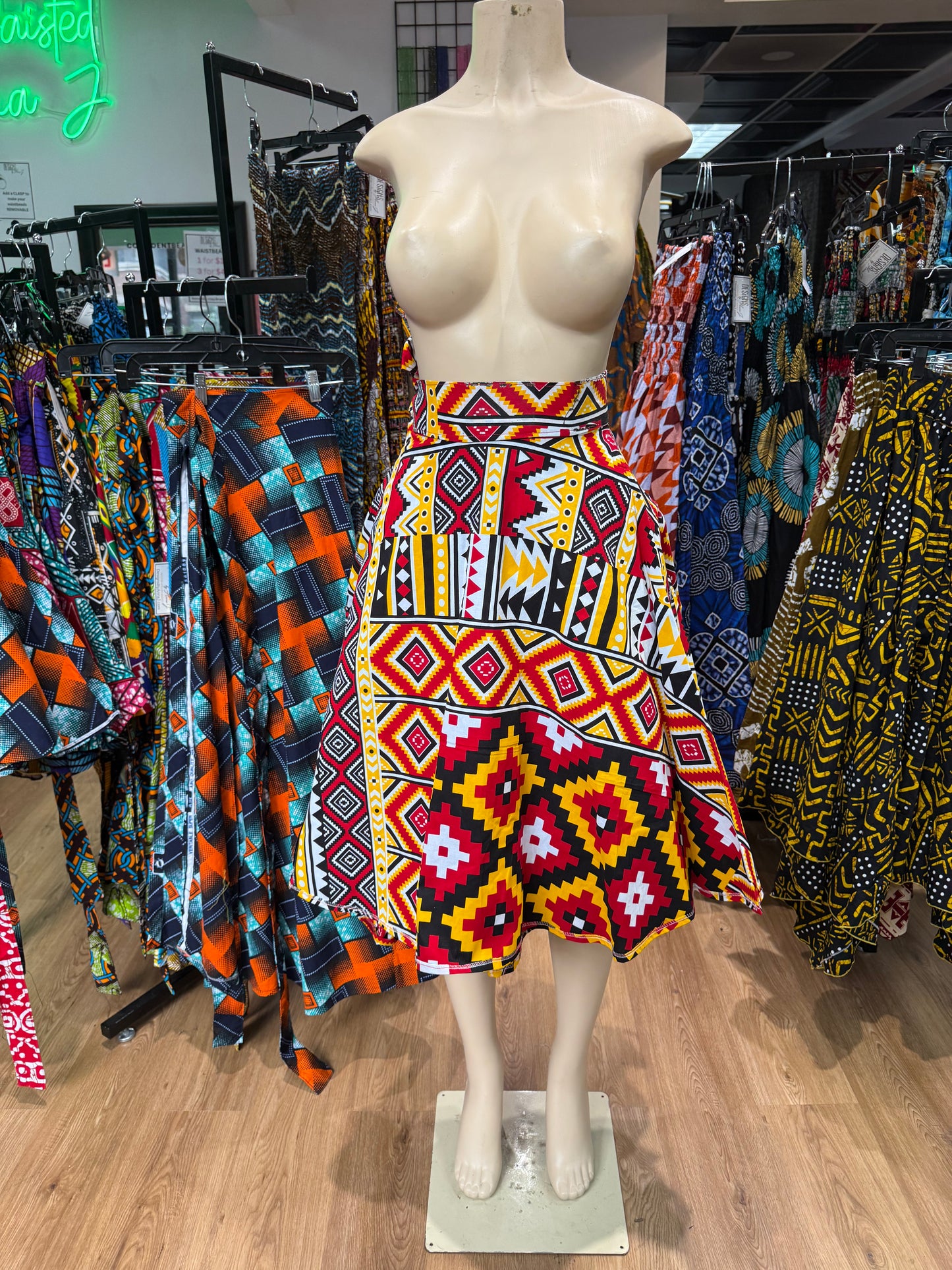 3 Way Wrap Skirt Short