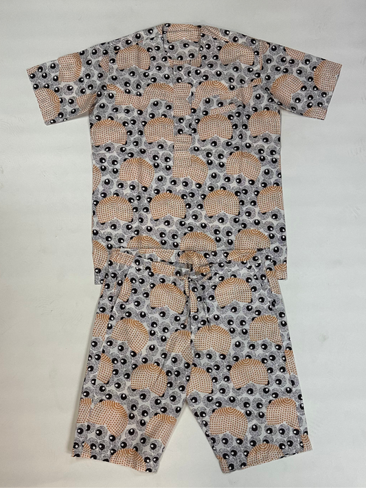 Men’s Short Sleeve Short’s Set