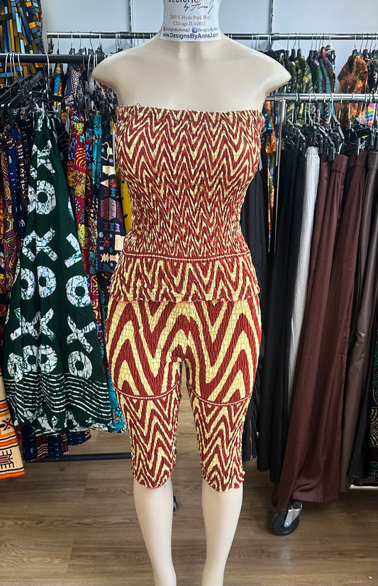 Elastic Tube and Short Set