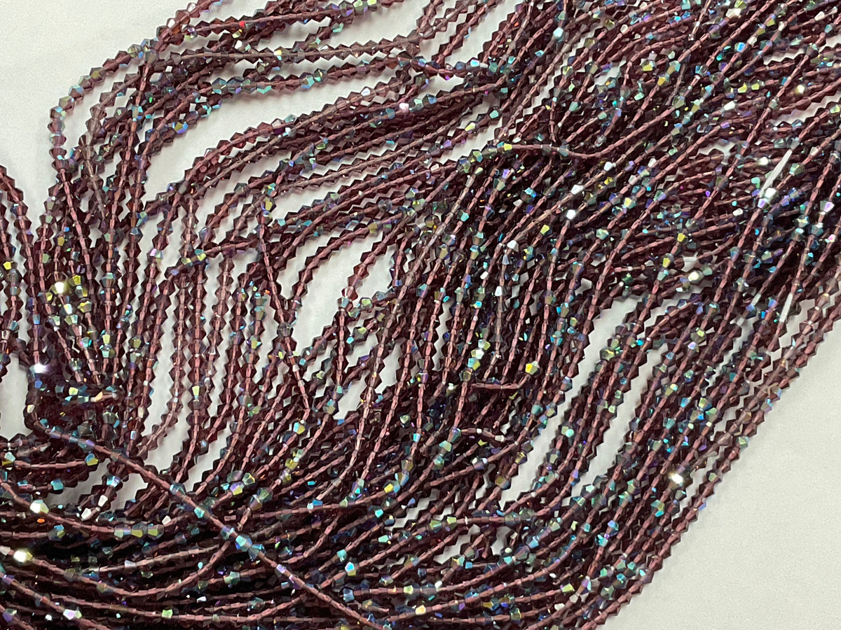 Lavender Iridescent Diamond Waistbeads