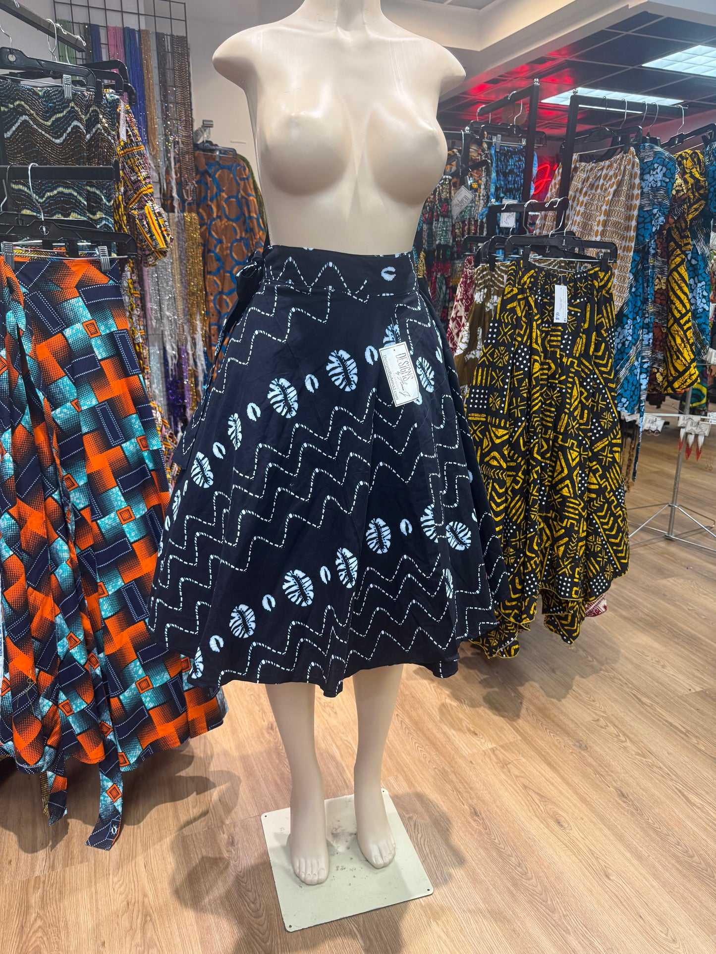 3 Way Wrap Skirt Short