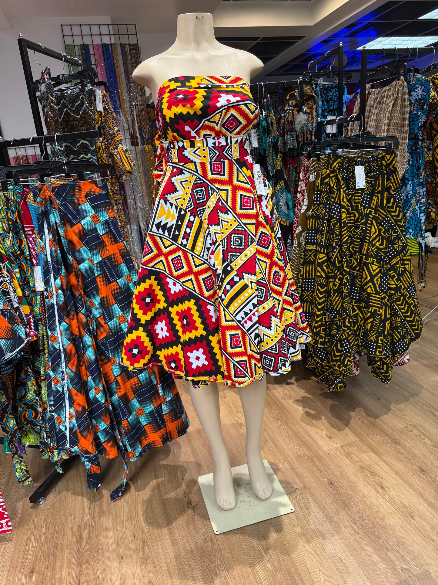 3 Way Wrap Skirt Short