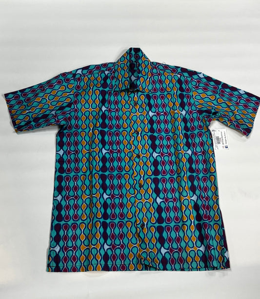 Collared Button Down Short Sleeve