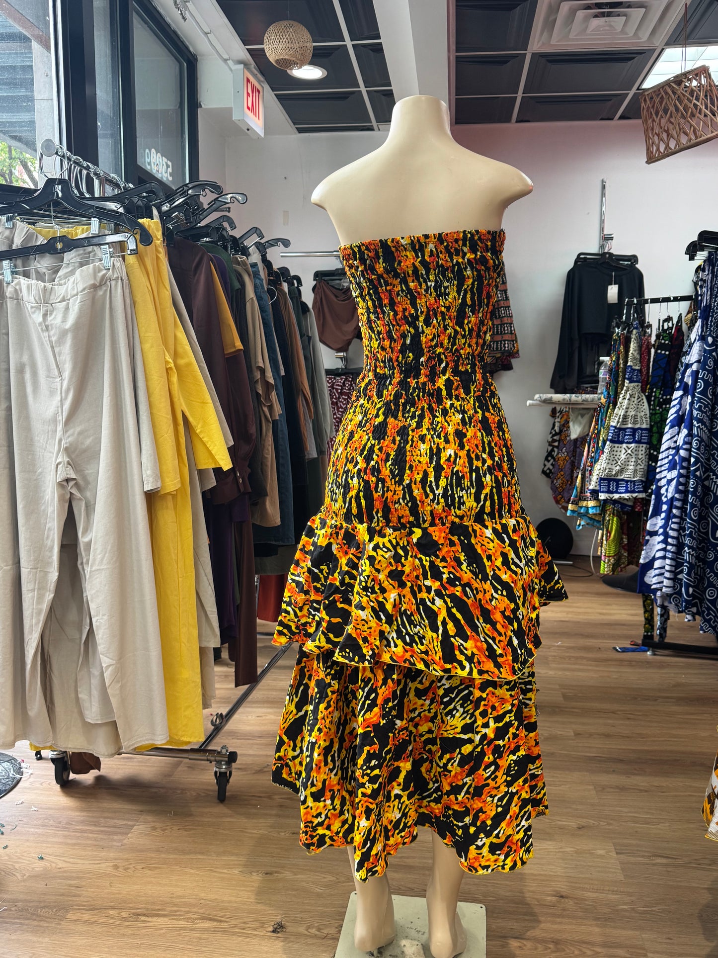 Mermaid skirt / Dress ONLY orange