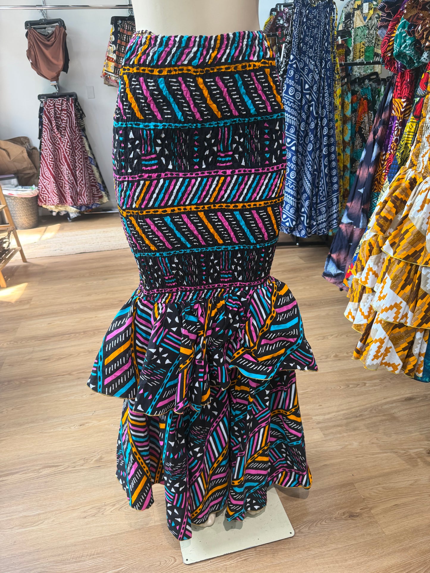 Mermaid skirt / Dress ONLY purple black