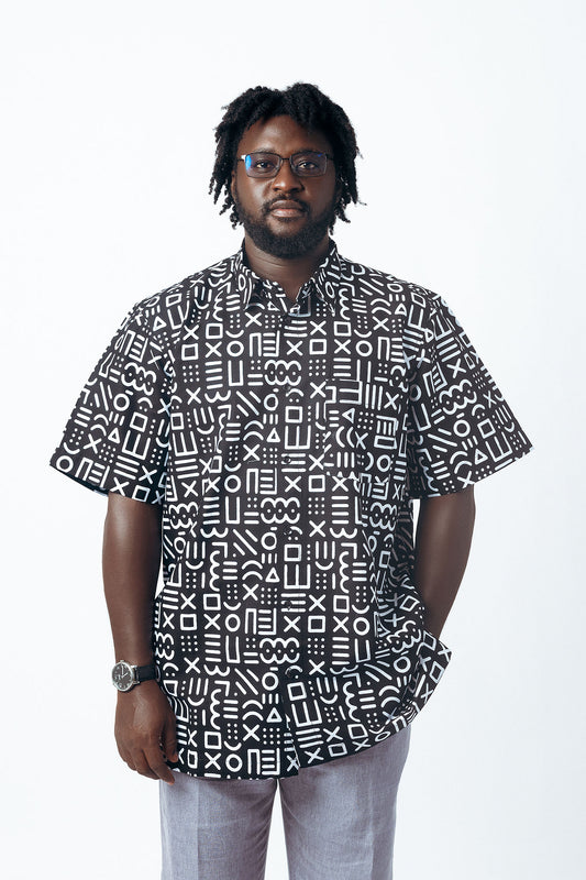 Collared Button Down Short Sleeve