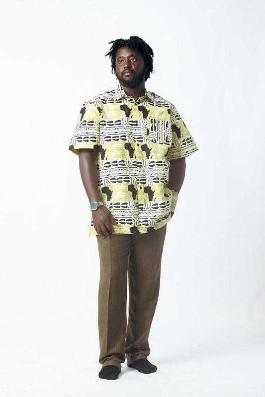 Collared Button Down Short Sleeve