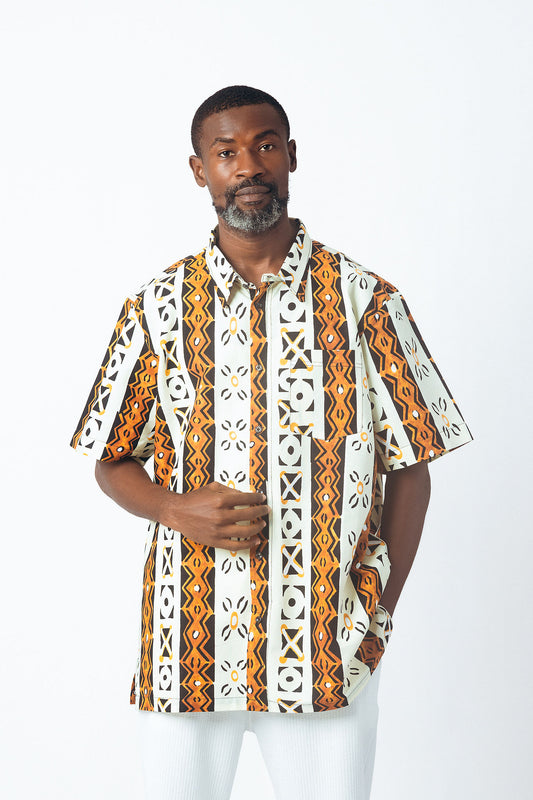 Collared Button Down Short Sleeve