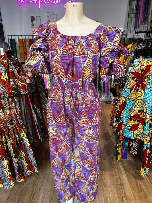 Flare Sleeve Romper