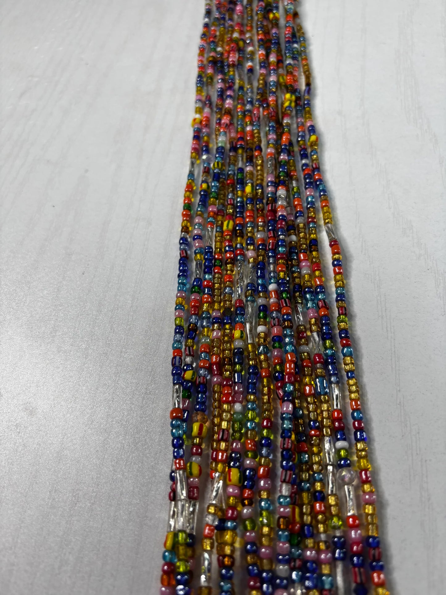 Multi colored Waistbead