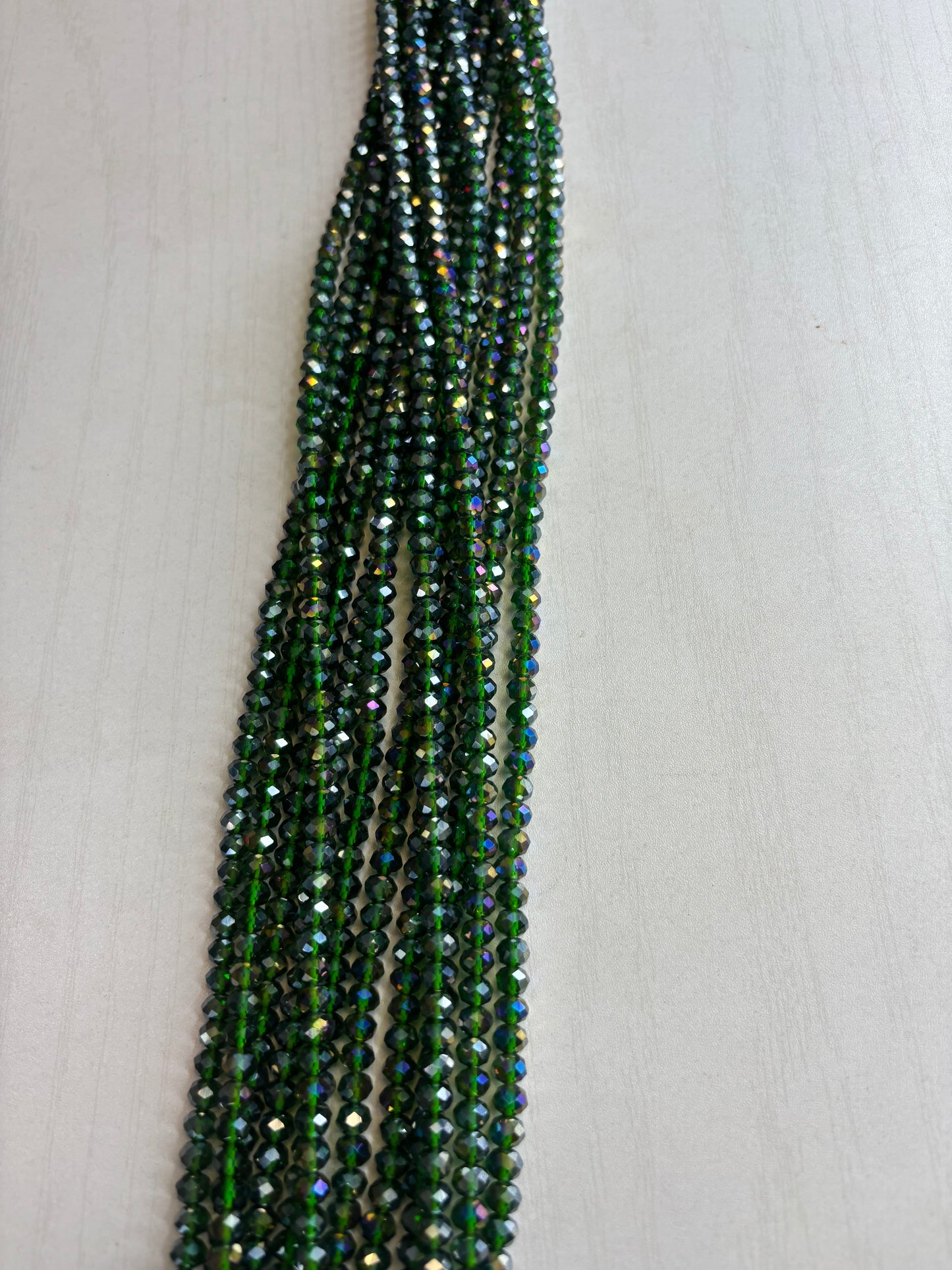 Iridescent Green Waistbead