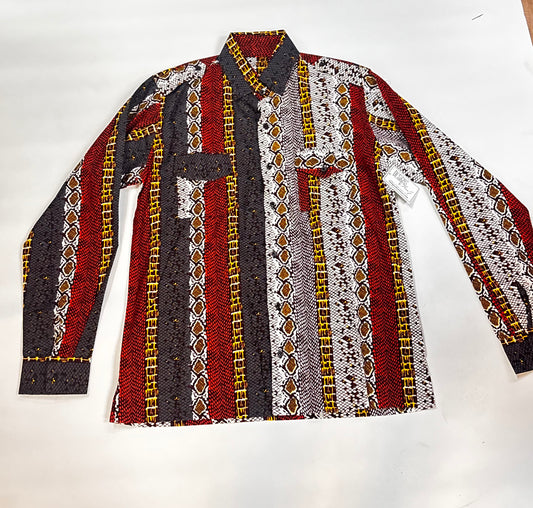 Collared Button Down Long Sleeve