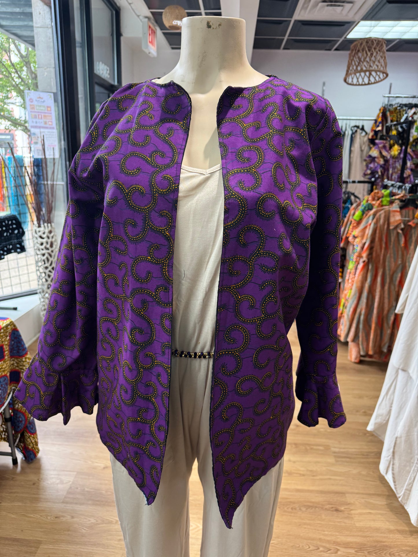 African Print Jacket