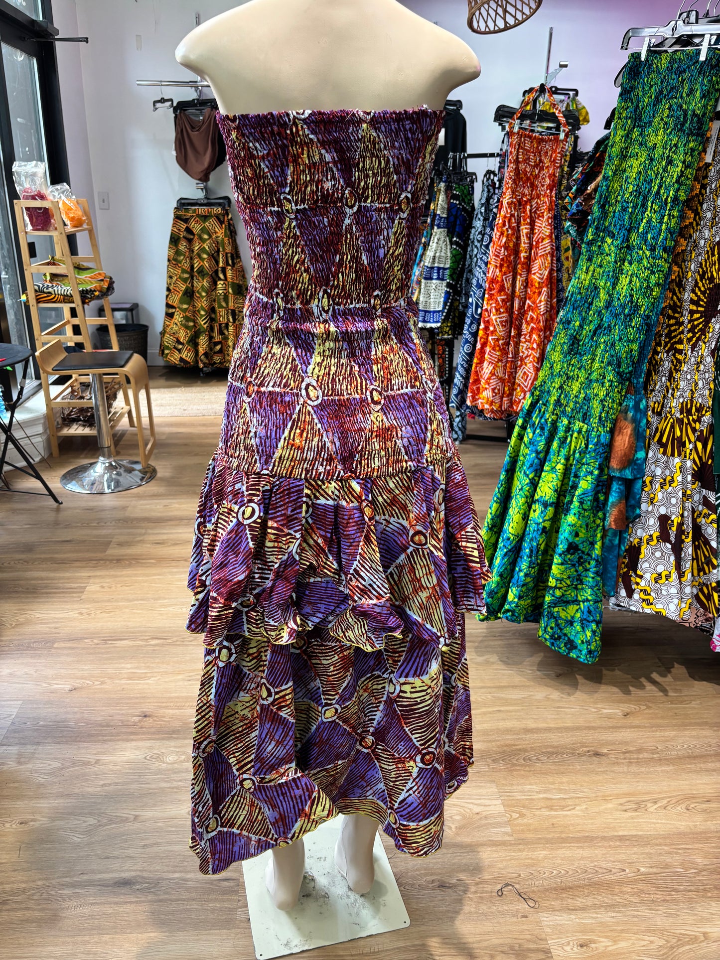 Mermaid skirt / Dress ONLY purple yellow