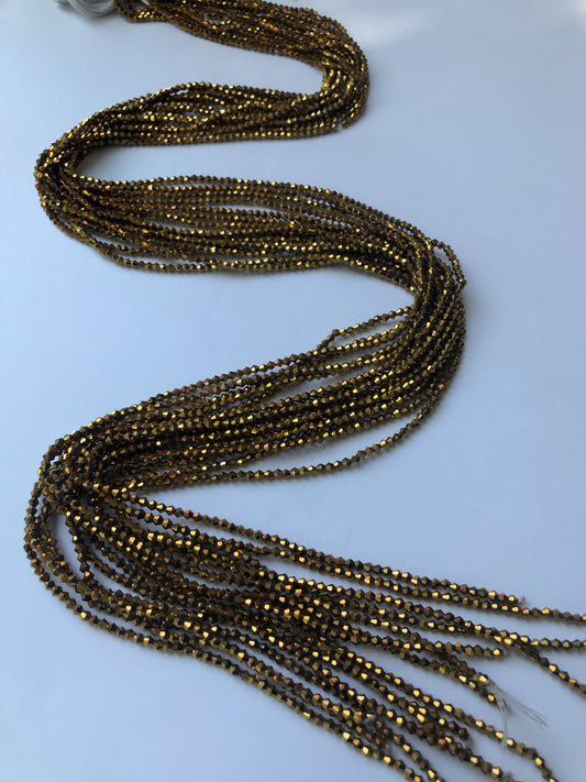 Gold Medium Waistbeads