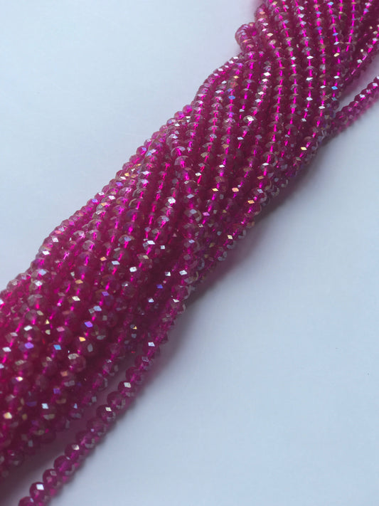 Bright Pink Voluminous Waistbeads